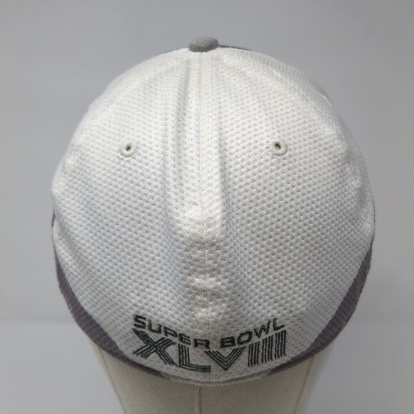 Seattle Seahawks Fitted Hat Gray OSFASuper Bowl XLVIII Logo New Era 39Thirty - Picture 6 of 10